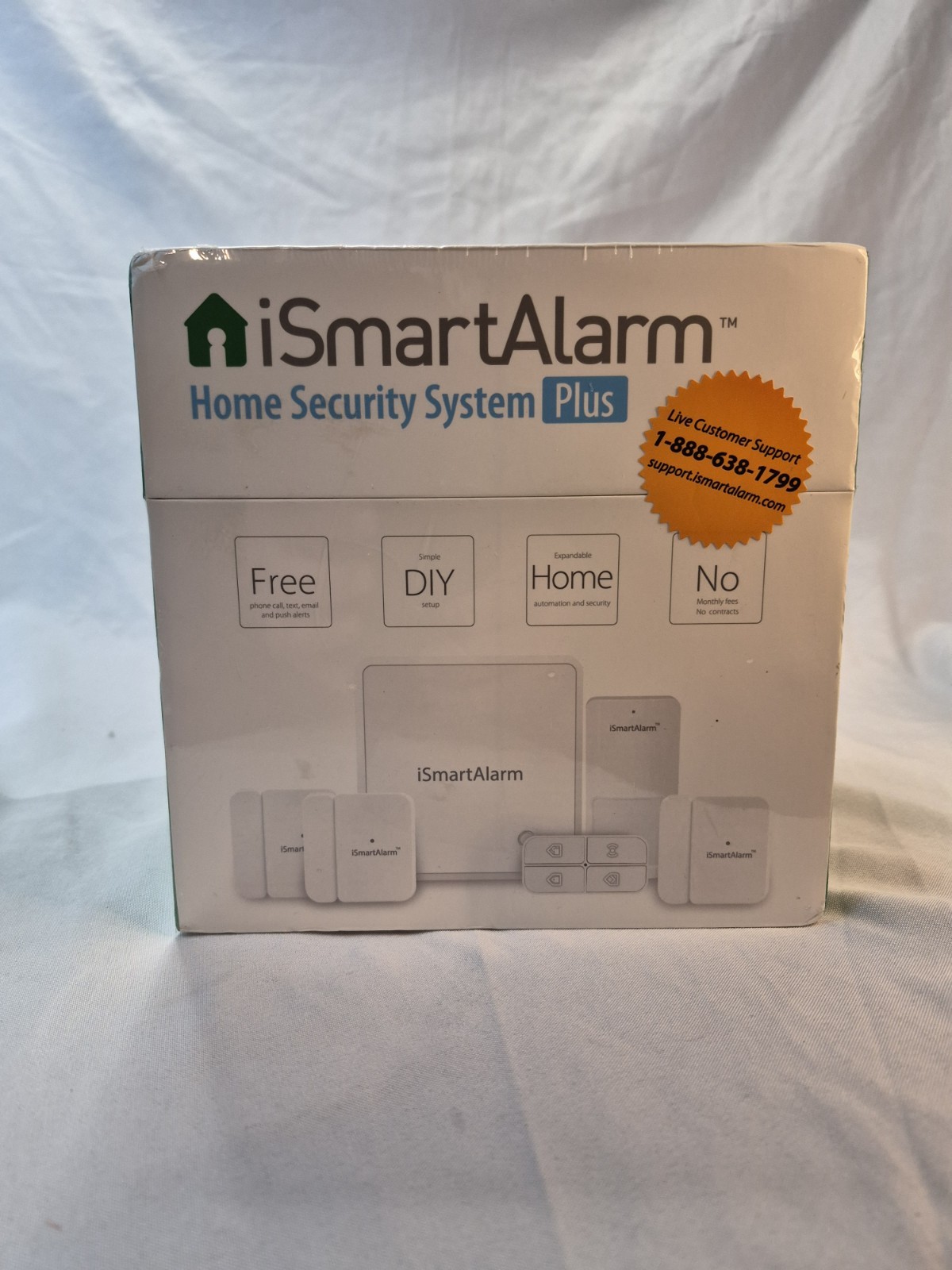 New / iSmart Alarm Home Security System PLUS / Protect Your Family