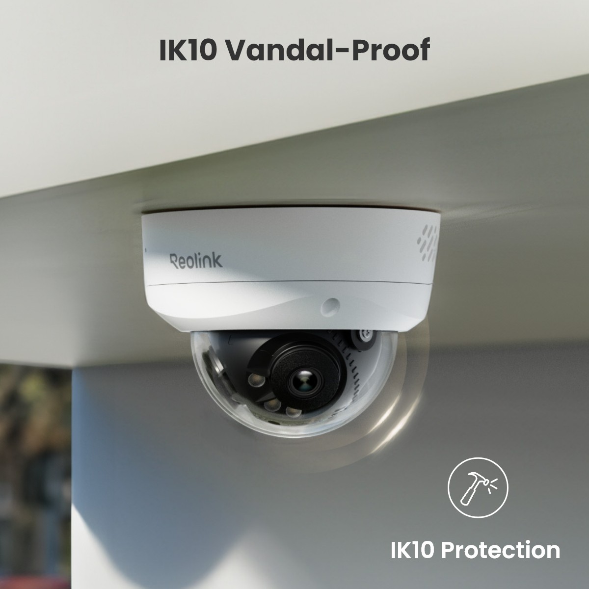 Reolink 8CH 2TB NVR PoE Camera System 16MP Dual-Lens IK10 Vandal-Proof Camera