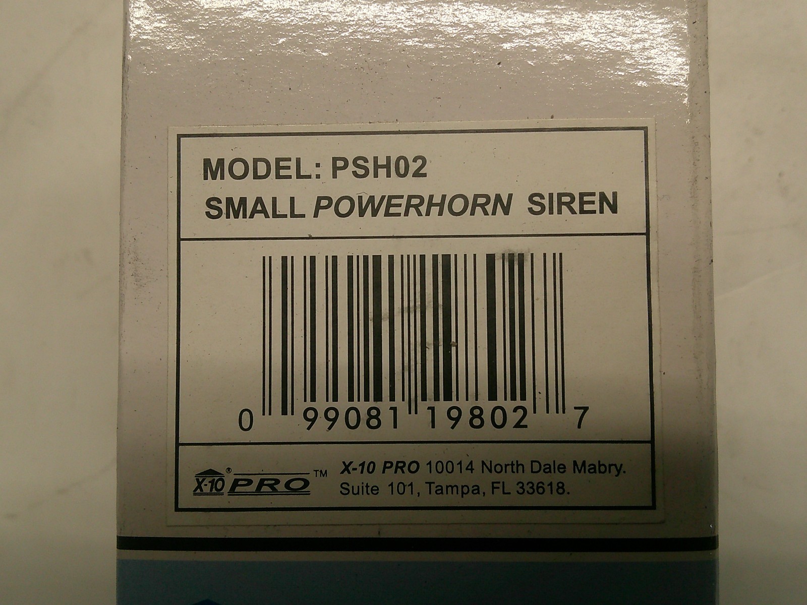 X‑10 Pro Small Powerhorn Siren (PSH02)