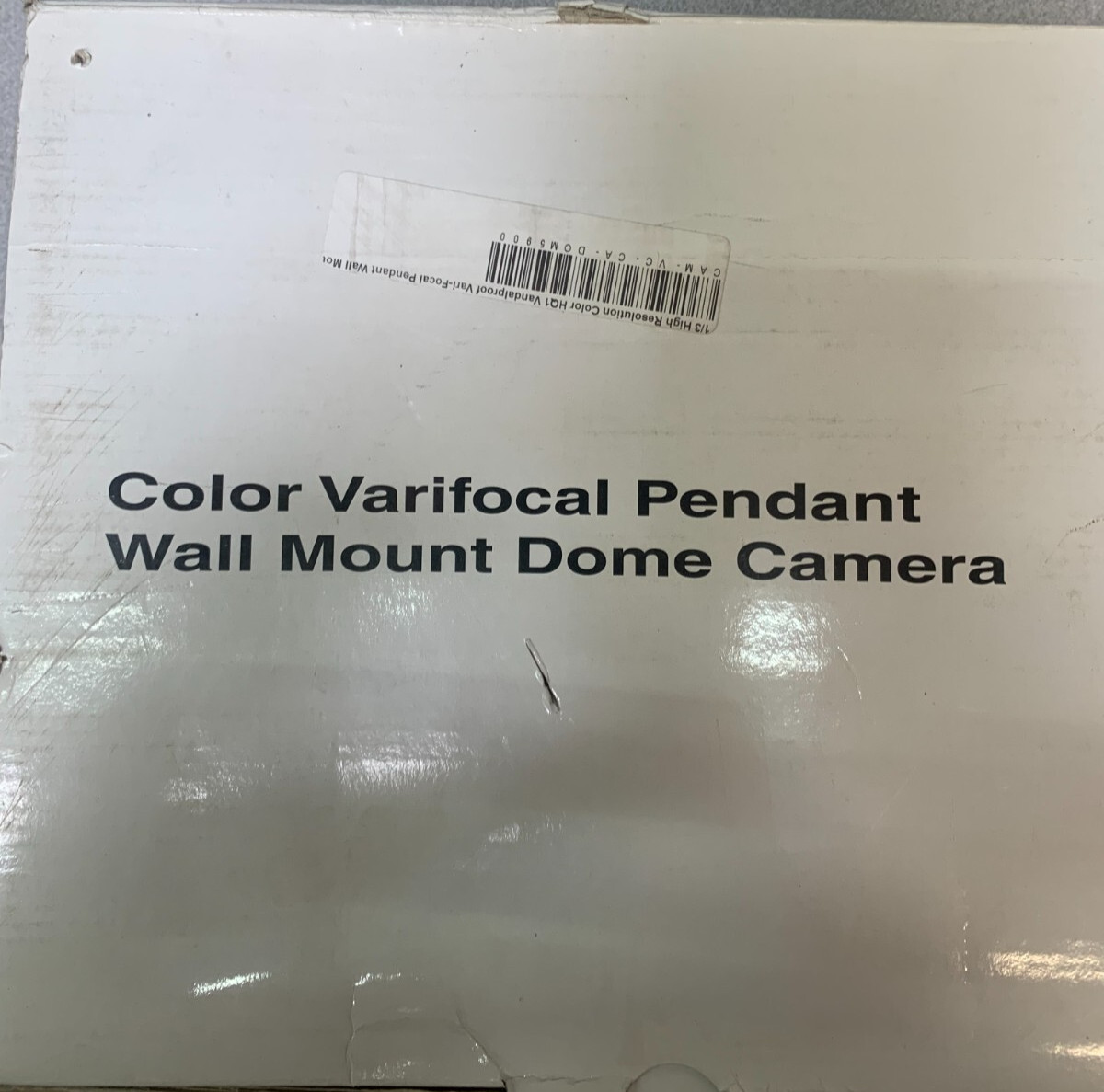 1/3″ High Resolution Color HQ1 Vandalproof Vari-Focal Pendant Dome Camera