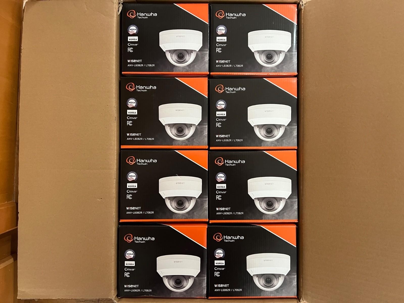 Hanwha Vision ANV-L7082R 3.3–10.3mm Varifocal Lens 4MP IR Vandal Dome Camera