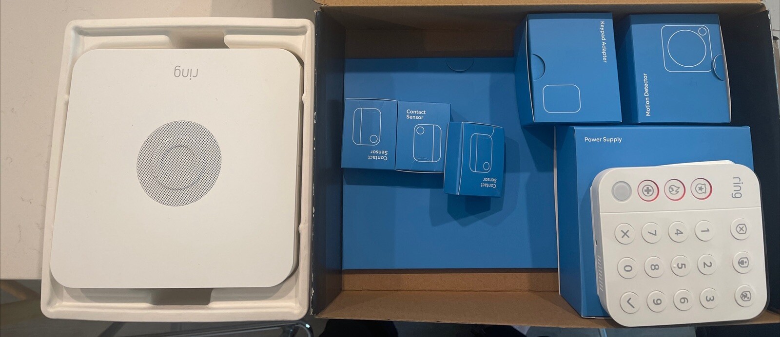 Ring security system DIY Startup
