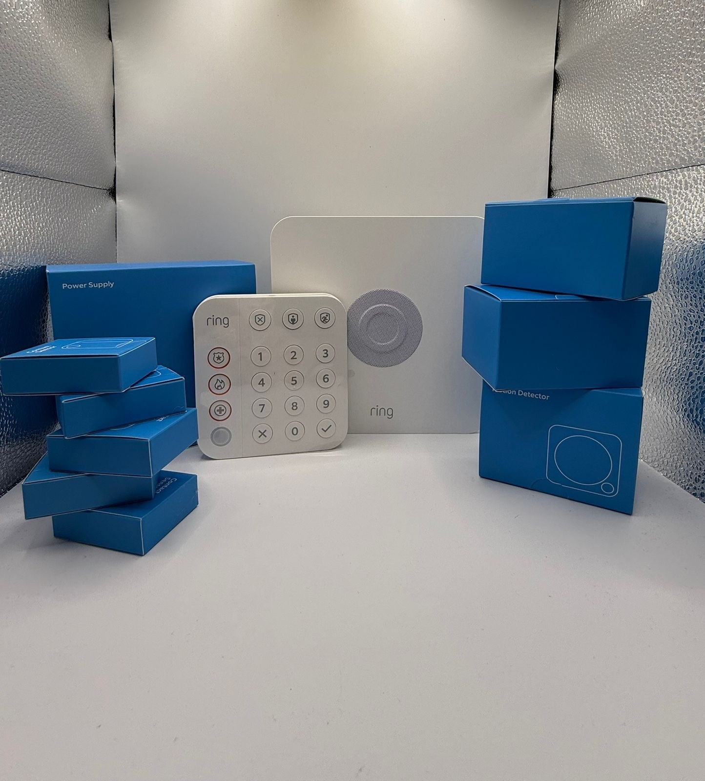Ring 1433580 Complete System Wireless Indoor 10 Piece Alarm Security Set