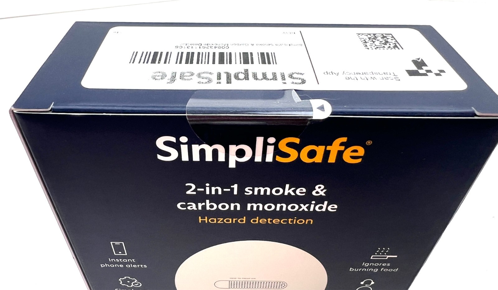 SimpliSafe Smoke & CO Carbon Monoxide Detector Alarm Latest Gen Home Security