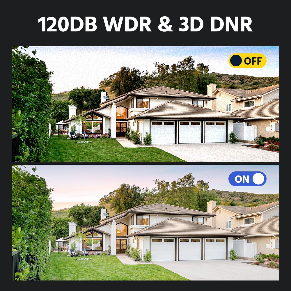 ANNKE CZ504P 3K 4X Optical Zoom PoE PTZ Security IP Camera Outdoor Color Night