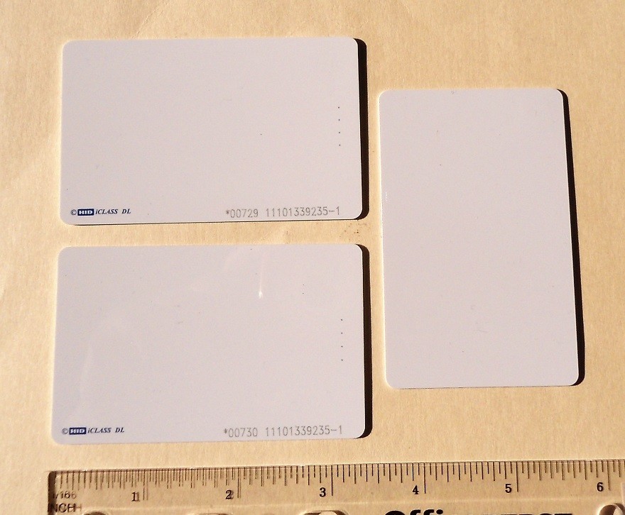 HID iCLASS Smart Card 2000PGGMN Format H10301, 13.56 MHz, New, Free Shipping 26B