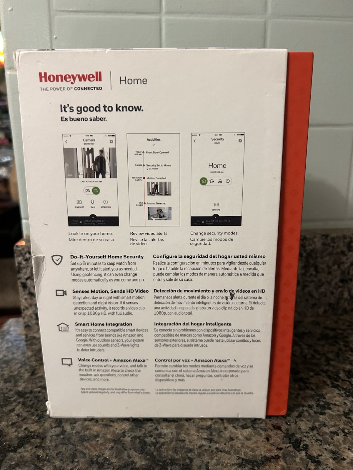 Honeywell Home RCHS5200WF Smart Home Security Camera Base Station