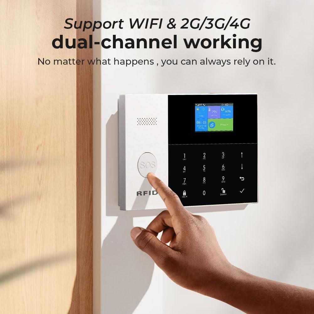 Comprehensive 2025 Wireless Security Alarm – 120dB Alerts, Mobile Control