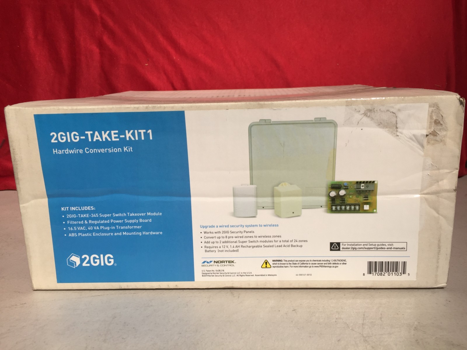 2GIG-Take-Kit1 : 2GIG – Hardwired Conversion Kit