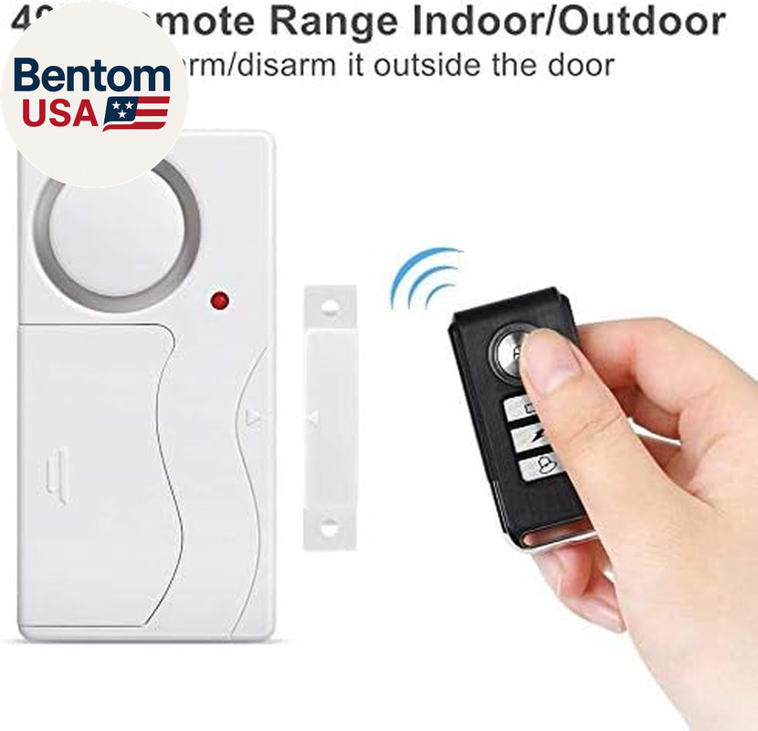 Door Alarm Wireless Anti-Theft Remote Control Door and Window Security Alarms