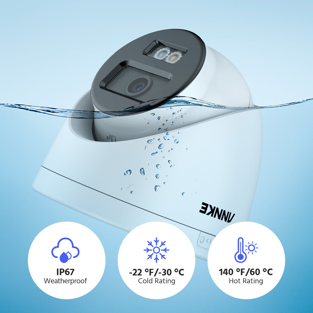 ANNKE 32CH NVR 12MP Audio POE Security Camera System Outdoor Color Night Vision