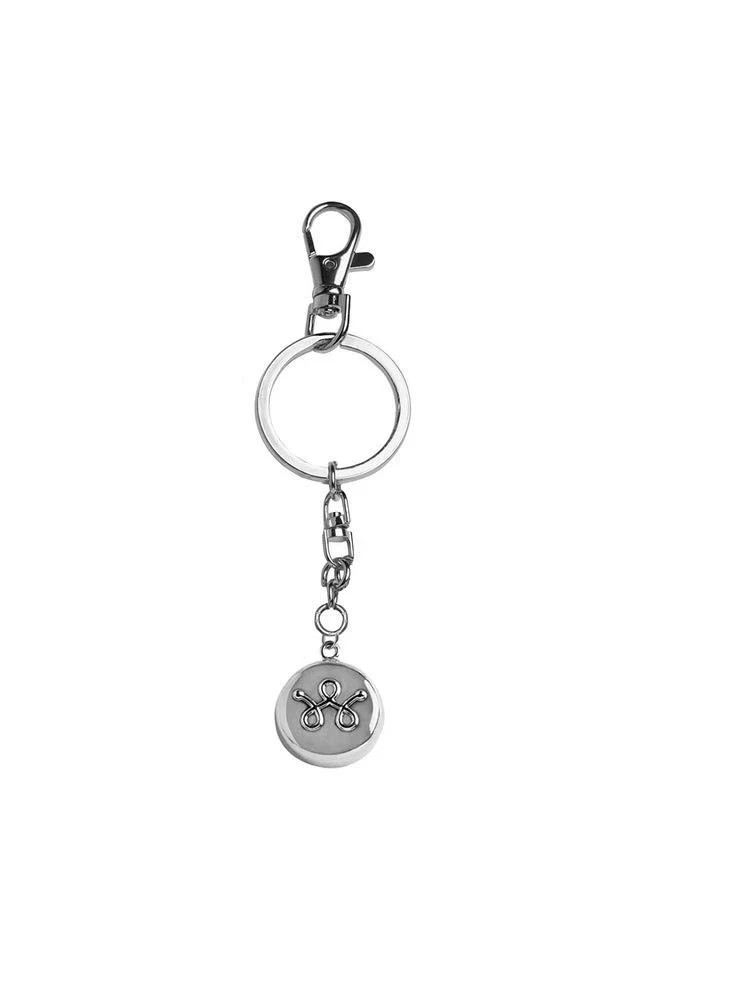 invisaWear Smart Jewelry – Safety Device – Silver Unisex Keychain New-Open Box