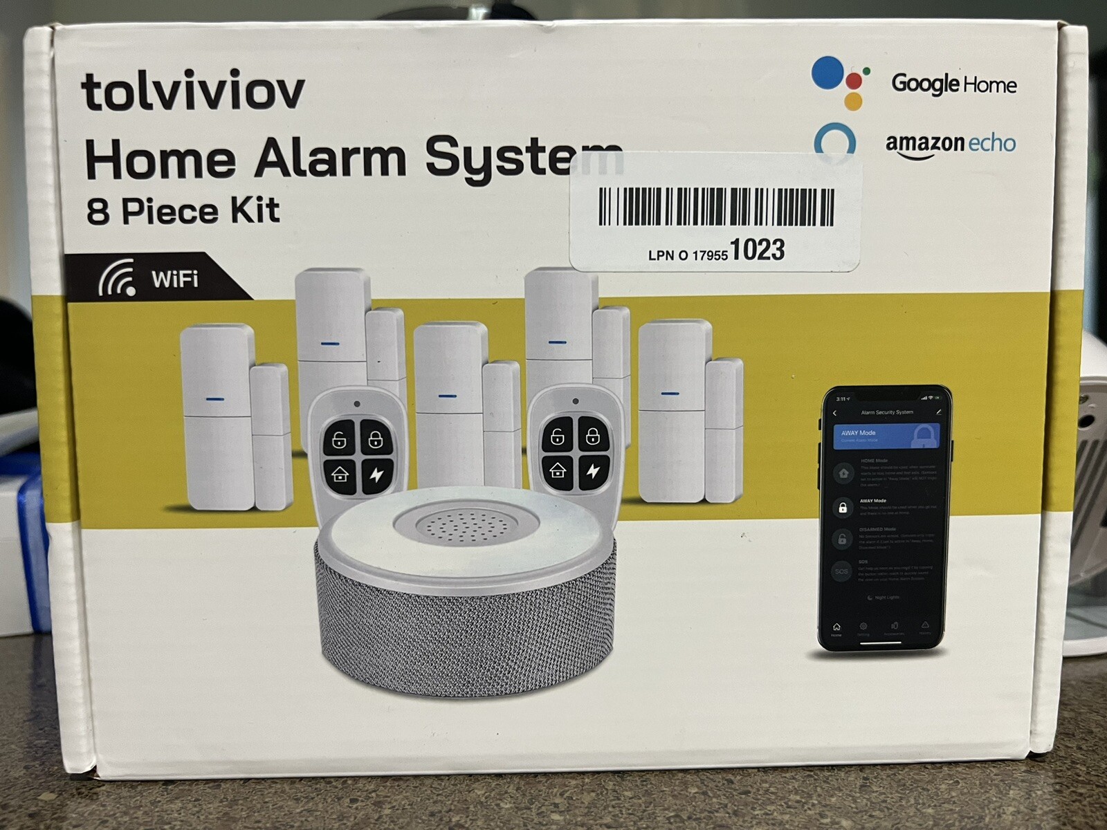 Home Alarm System Tolviviov 8 Pieces Kit