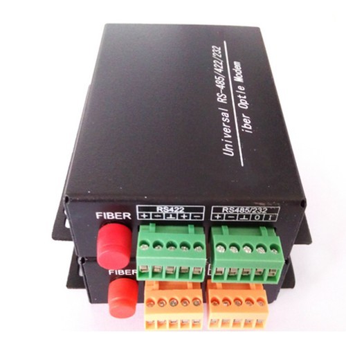 RS485/422/232 Data over Fiber Optic Extenders Converters FC Singlemode 20Km