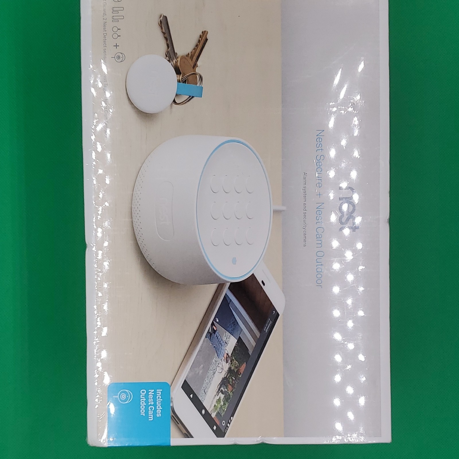 Nest Secure + Nest Cam Outdoor Wireless Security Camera System Indoor/Outdoor