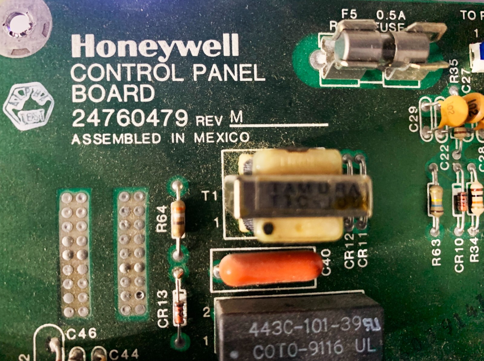 Honeywell 2000 Turbo, Fire Security Alarm, Multiple Receiver Option, Warn C-5777