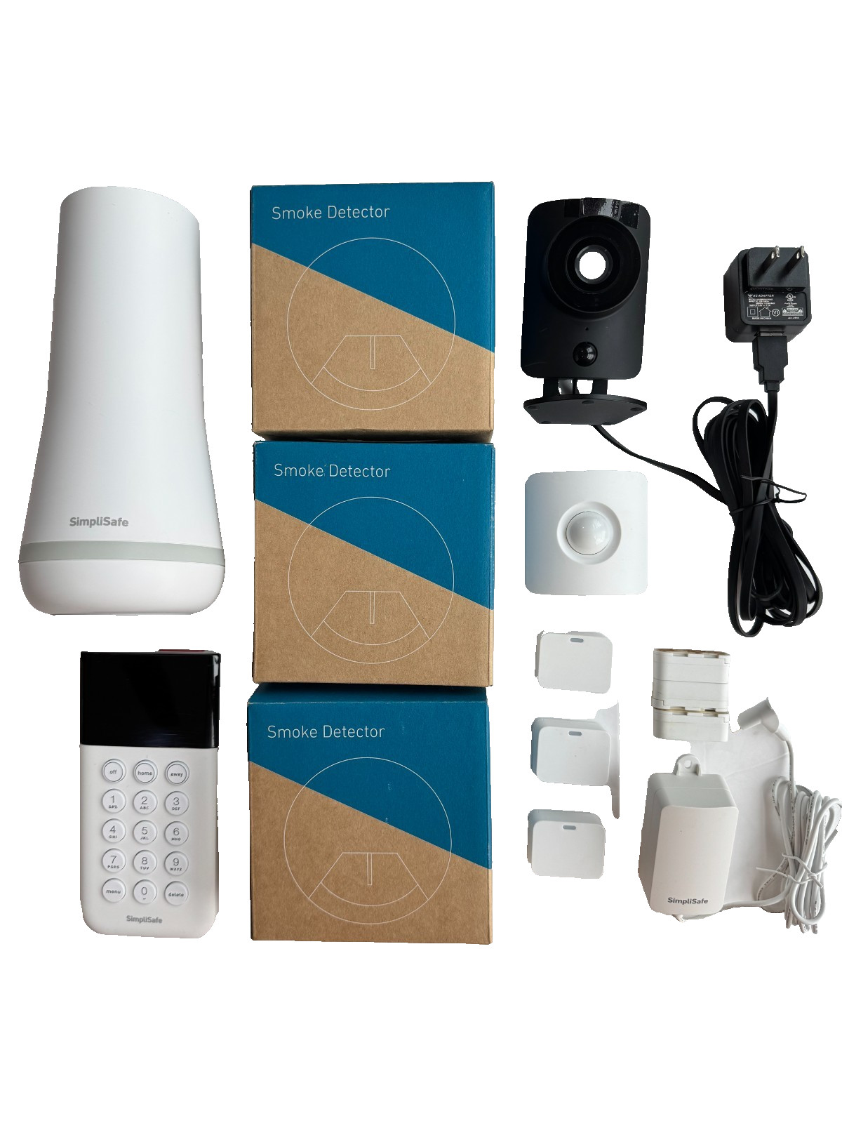 SimpliSafe Original 11-Pc Bundle | 4G UPGRADED | 3 NEW Smoke Detectors | 1080p