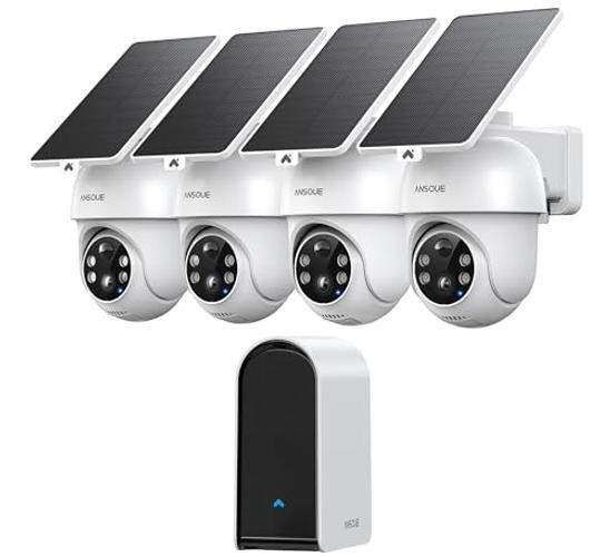 Security Cameras Wireless Outdoor Home System, 4 Camera Kit, No 4-camera-kit
