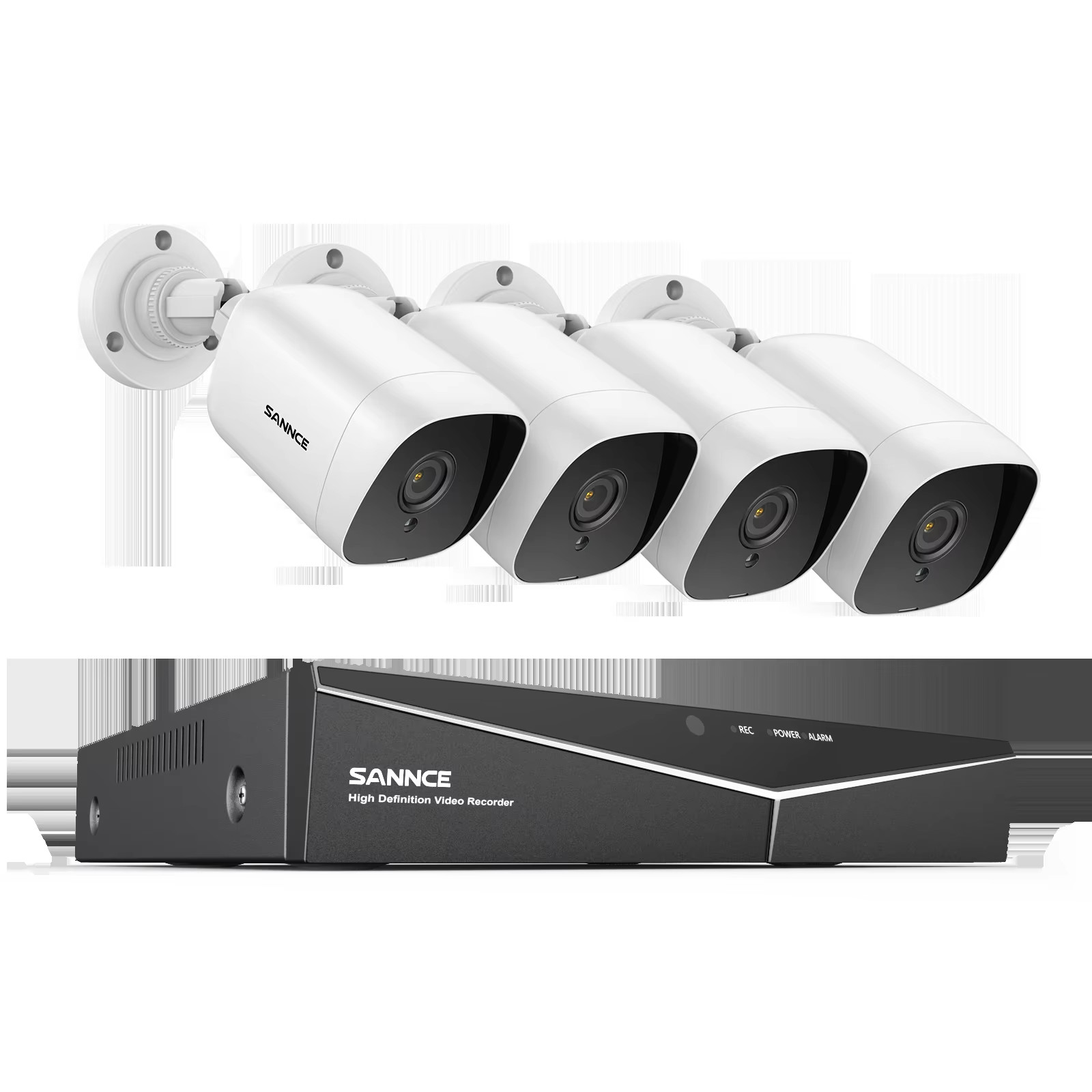 8CH 1080P Lite DVR CCTV System 4/8Pcs FD 2.0MP Security Cameras IR Outdoor IP66