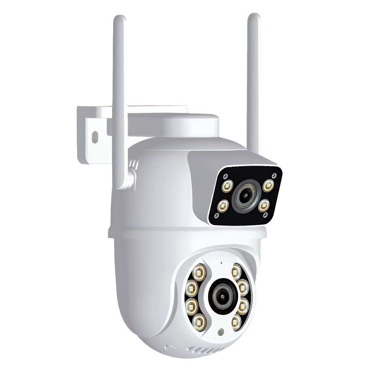 Wireless IP WIFI Camera Outdoor CCTV PTZ Smart Home Security IR Cam Dual lens