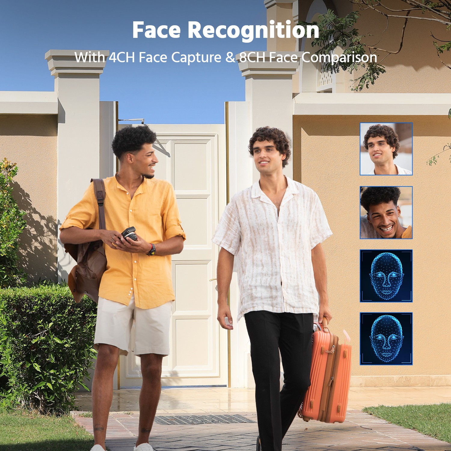 ANNKE 8CH NVR 4K Color POE Security Camera System Face Recognition Neutracis 2TB