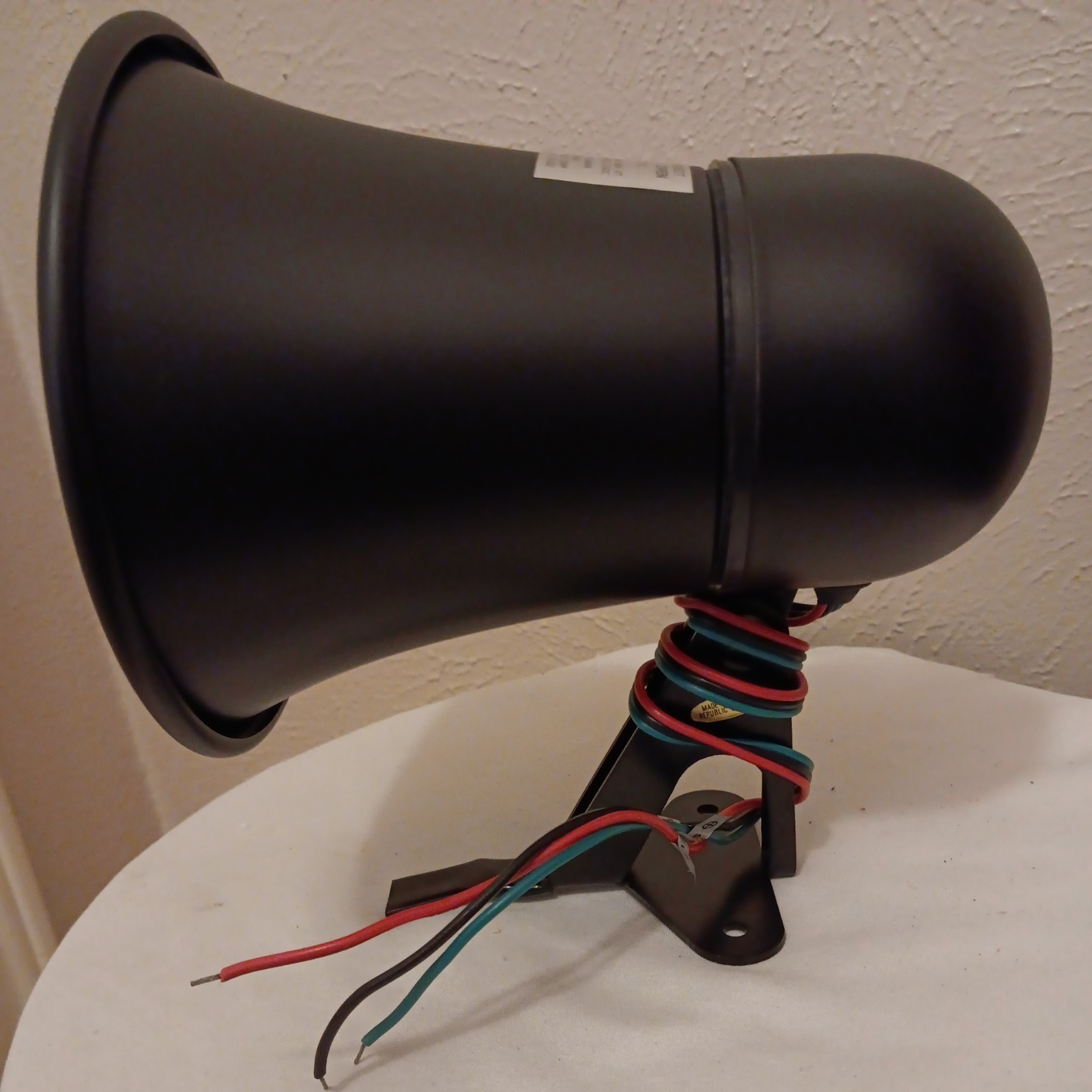 Safe House Indoor/Outdoor Two Sound Electronic Siren Alarm 49-488DT.