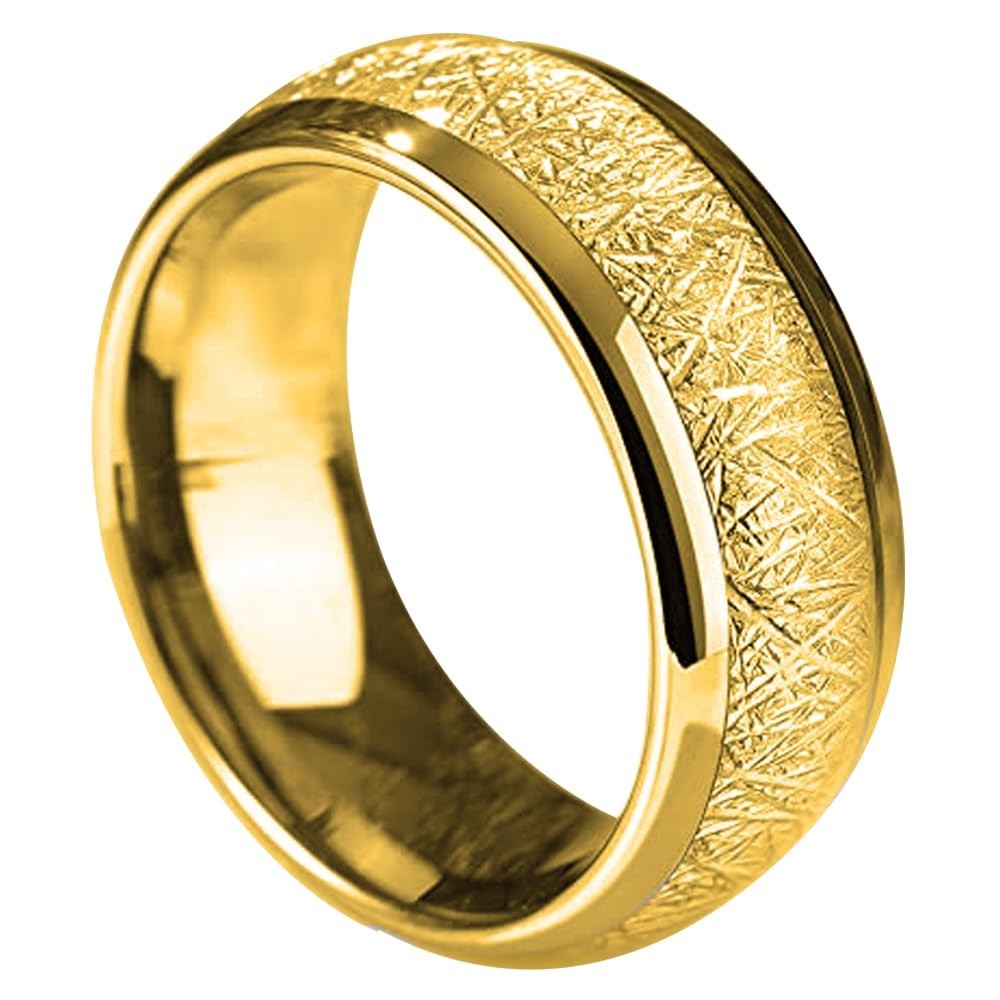 Rewritable 125kHz Ceramic Chip Ring – Gold & Silver Access KeyCard for Men & Wom