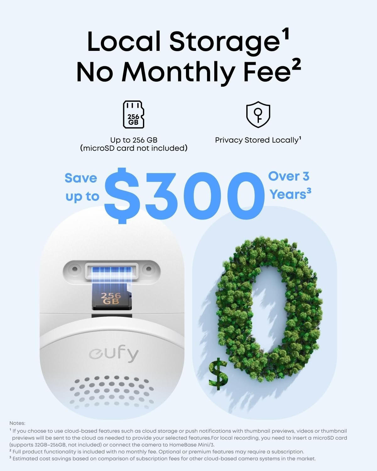 eufy Security Indoor/Outdoor Camera C31 | 360° Pan & Tilt | 1080p Night Vision