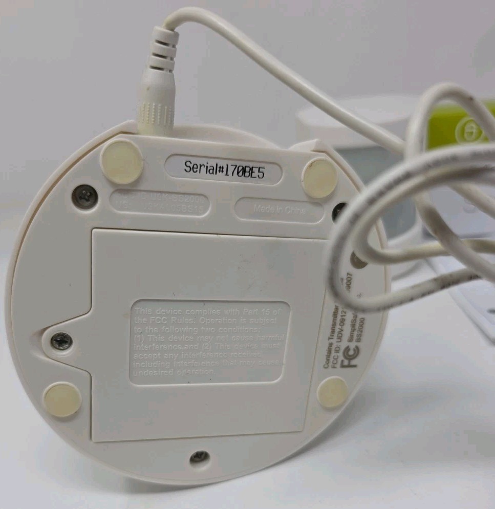 SimpliSafe Original System Base Station BS2000 – Base Unit + Adapter