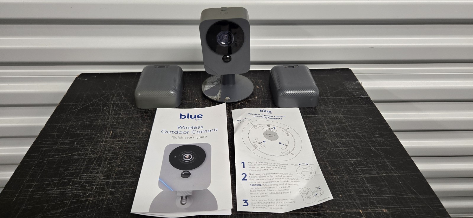 BUNDLE ADT BLUE Smart Home Hub (S40LR1-01), Motion Sensors, Extender + Chime Etc