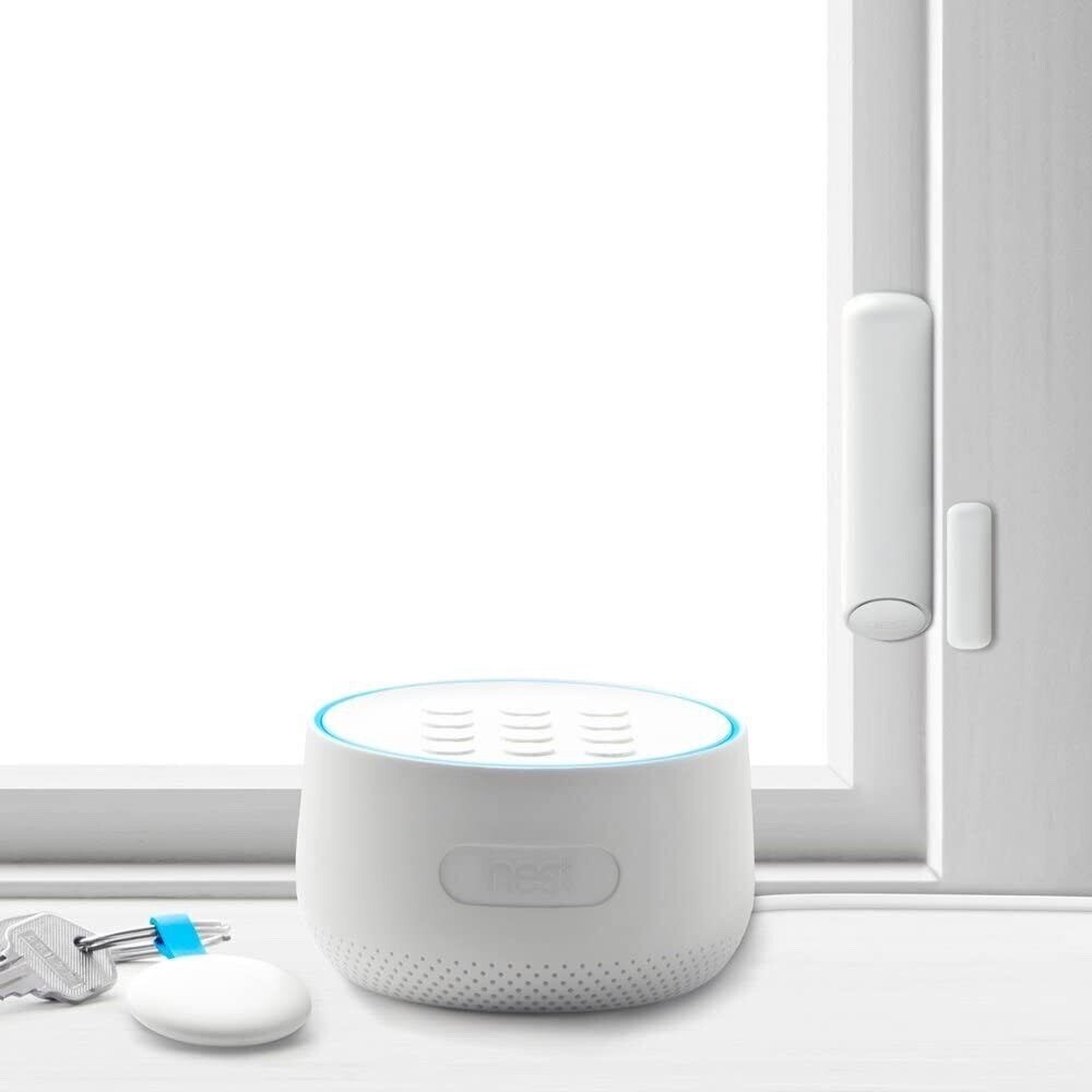 Google Nest Tag Wireless Home Security Key Fob – White/Blue Brand New Sealed