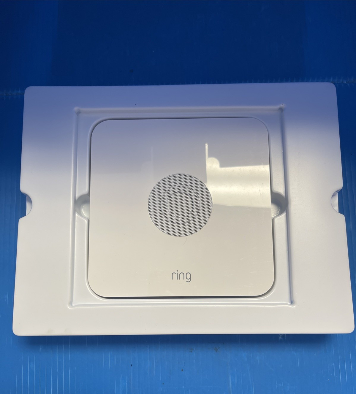 Ring White Alarm Wireless Built-In Memory Home Indoor Security System