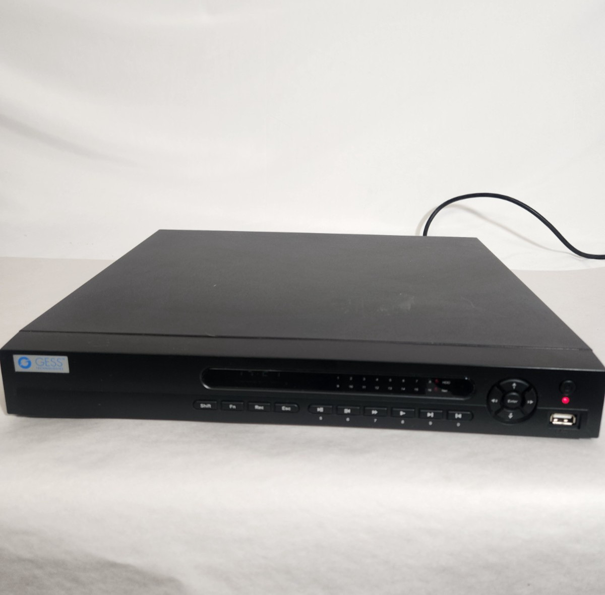 GESS GESSXHD-NVRO818PH 16 Channel NVR Security Camera System 8-Port PoE HDMI VGA
