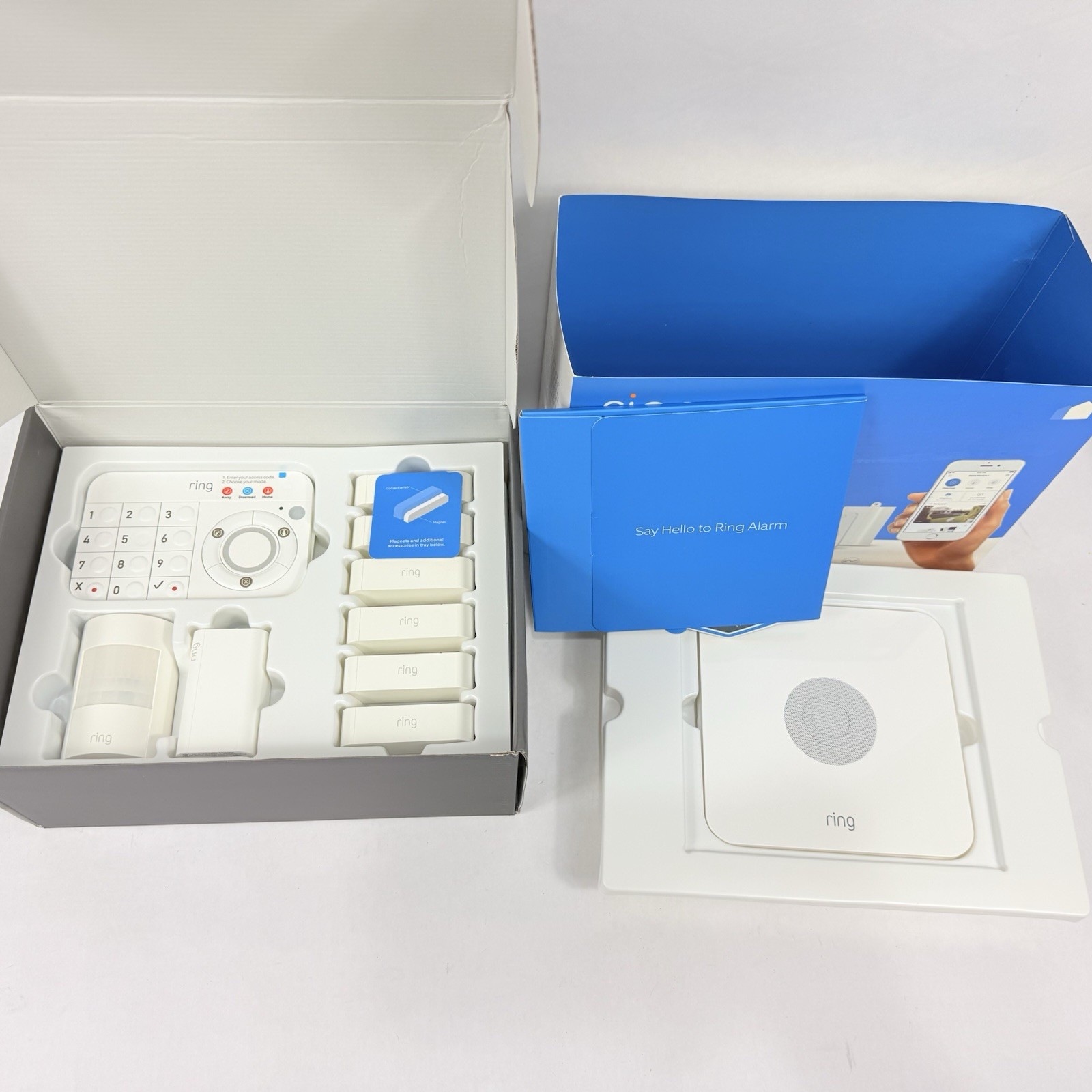 Ring Alarm Wireless Security Kit Home System – 10 Pieces Smart Home Ready NEWOB
