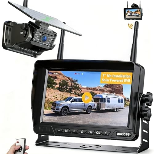 Solar Solar Camera 7″-1 – Black Carburetor + Battery