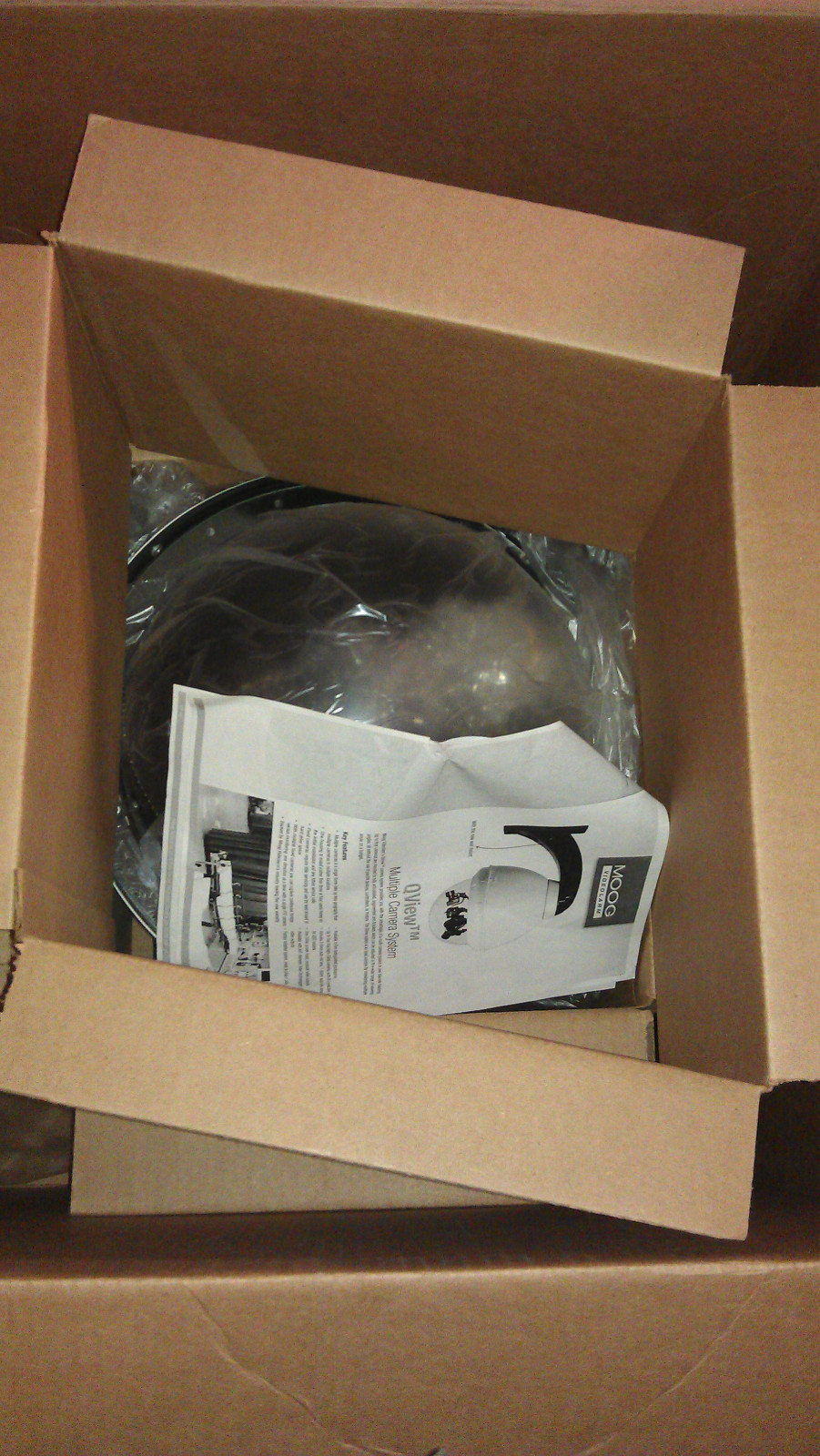 New open QSDWC2-70NA5-X2 Videoalarm QView 2-Camera System with 12″ Outdoor Dome