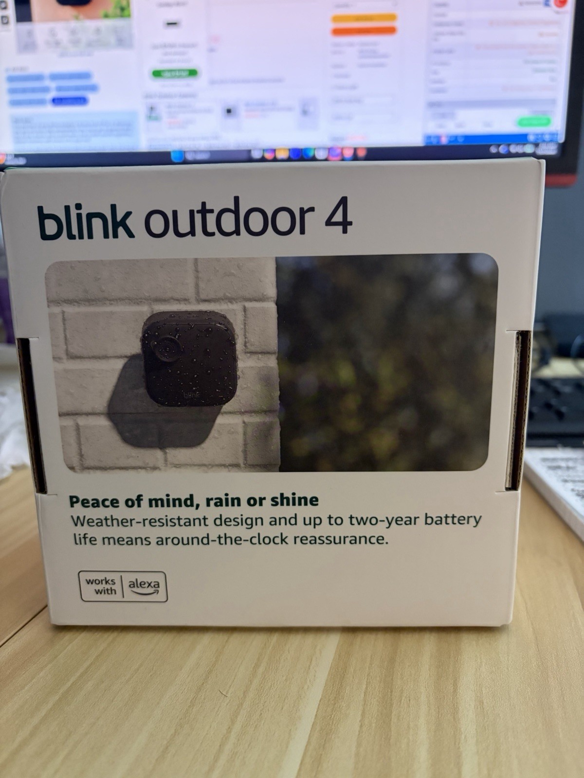 Blink Outdoor 4 3-Cam Kit Wireless Battery 1080p Weatherproof Alexa 2-Way
