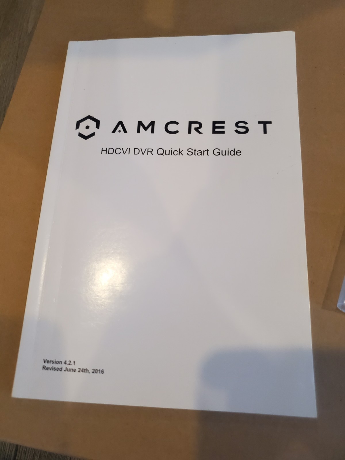 Amcrest AMDV10814-4B-B Set of 4 Bullet Video Security System OPENish PLEASE READ