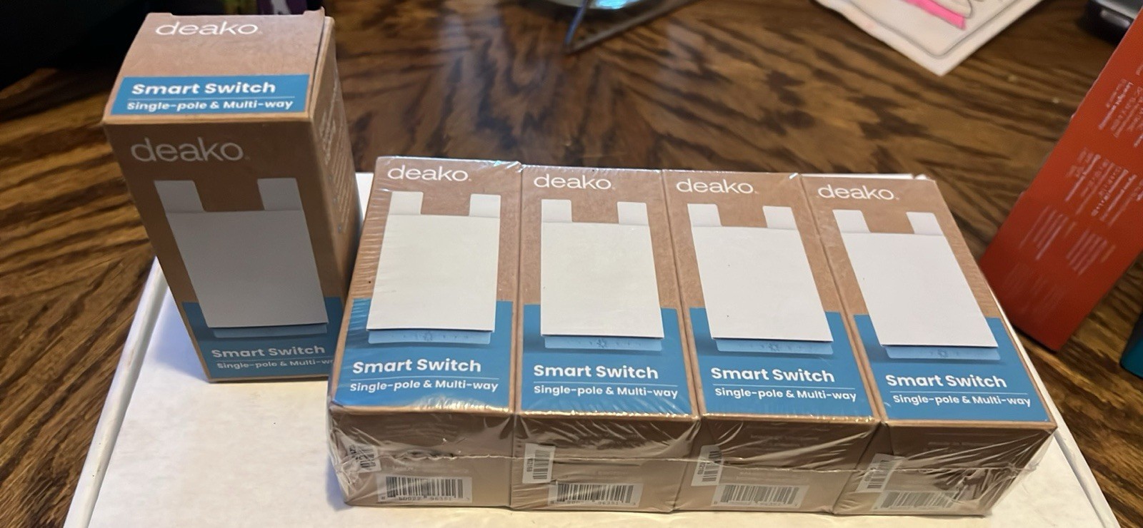 Smart Home Security System Bundle With Main Panel And More