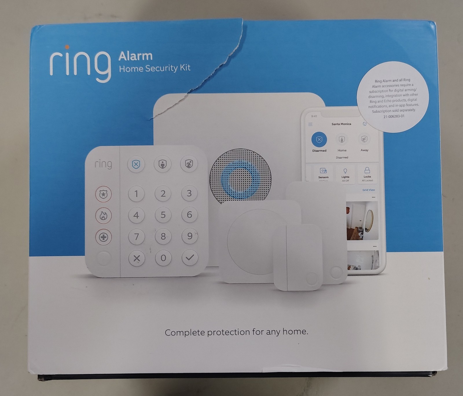Ring Alarm 8-Piece Kit Home Security System – Works with Alexa