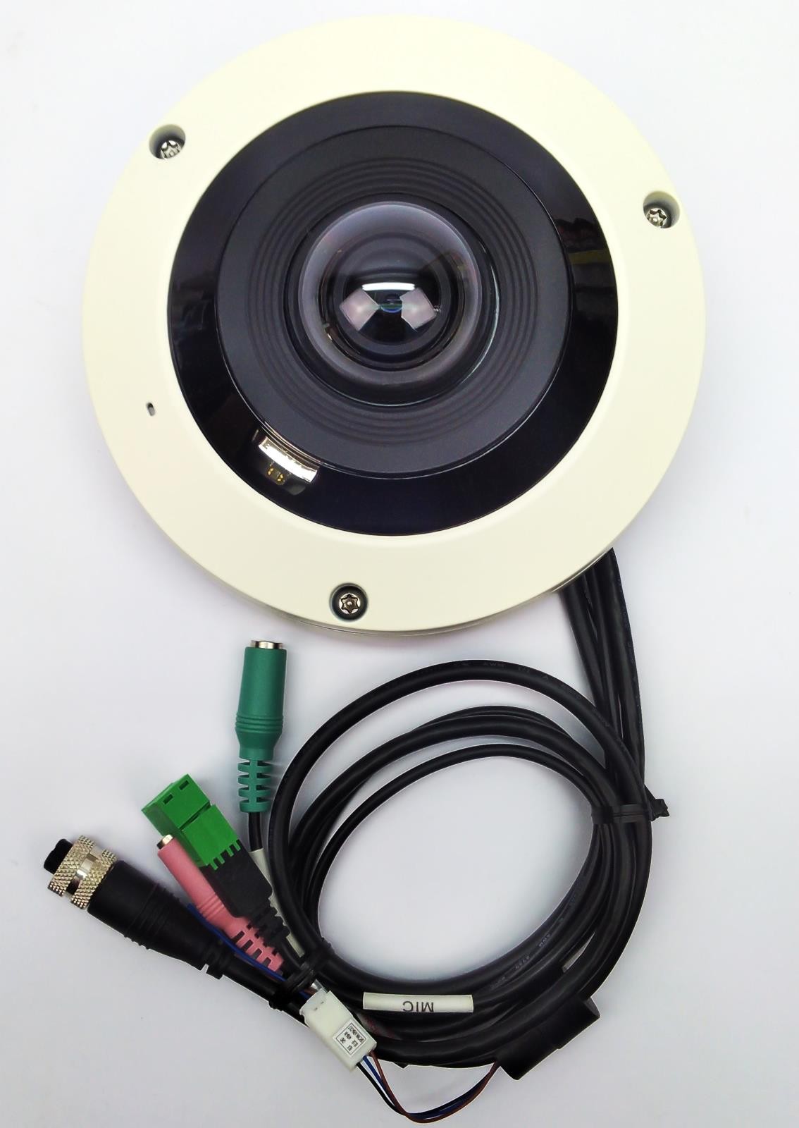 Samsung Wisenet 4K Network Fisheye IR Dome Surveillance Camera PNF-9010RVM