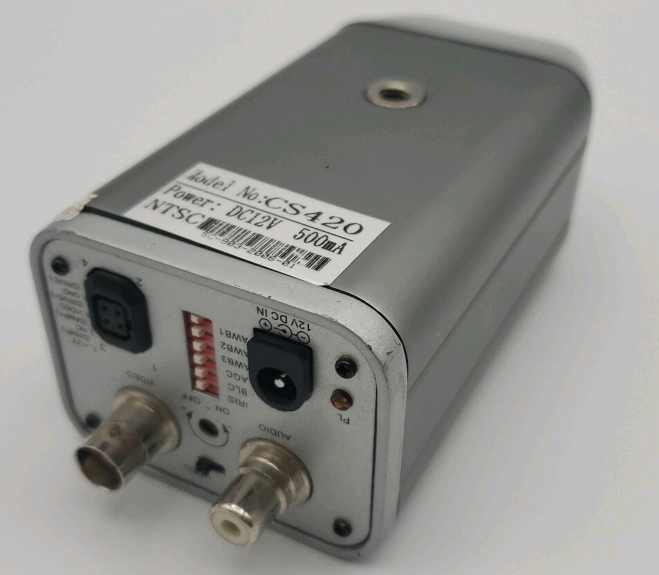 CS420 Super High Resolution Security Color CCD Video Box Digital Camera