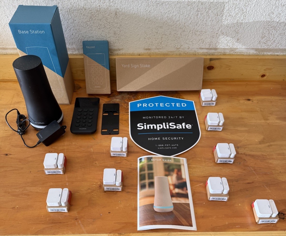 SimpliSafe 12 Piece Wireless Home Security System