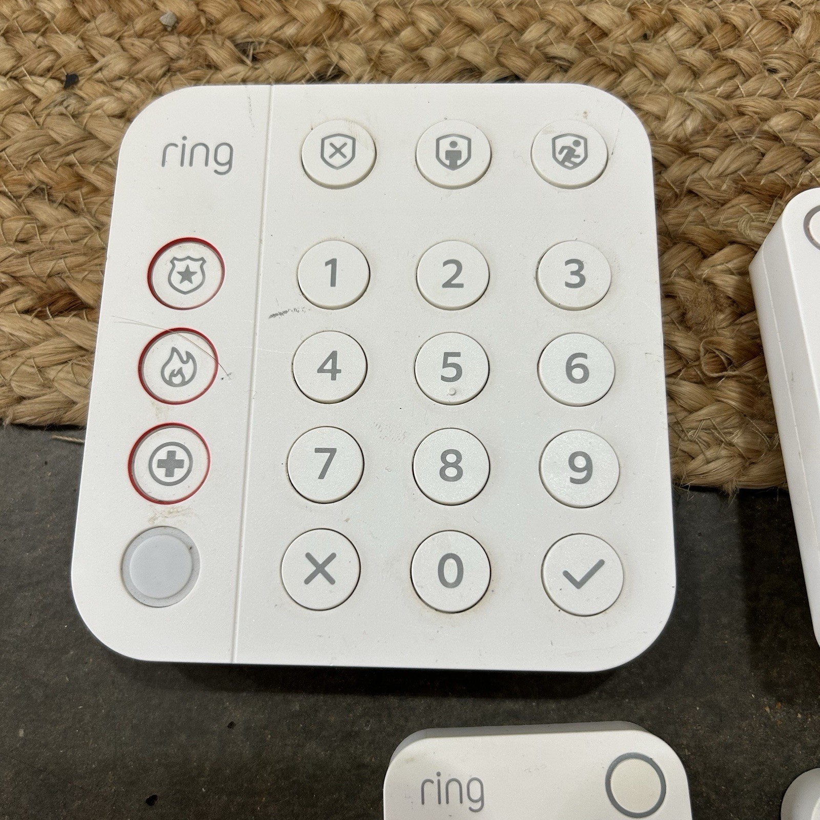 Lot Ring Home Wireless Alarm System For Parts Chime Pro Keypad Range Extender