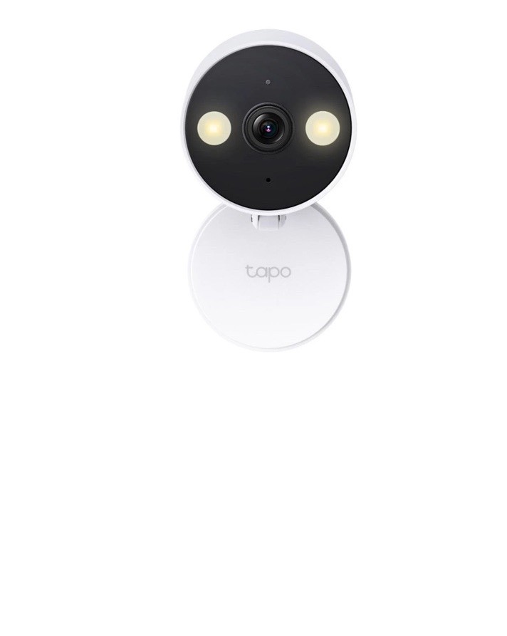 TP-Link Tapo 2K QHD Security Camera, Indoor/Outdoor, Color Night Vision, Free Pe