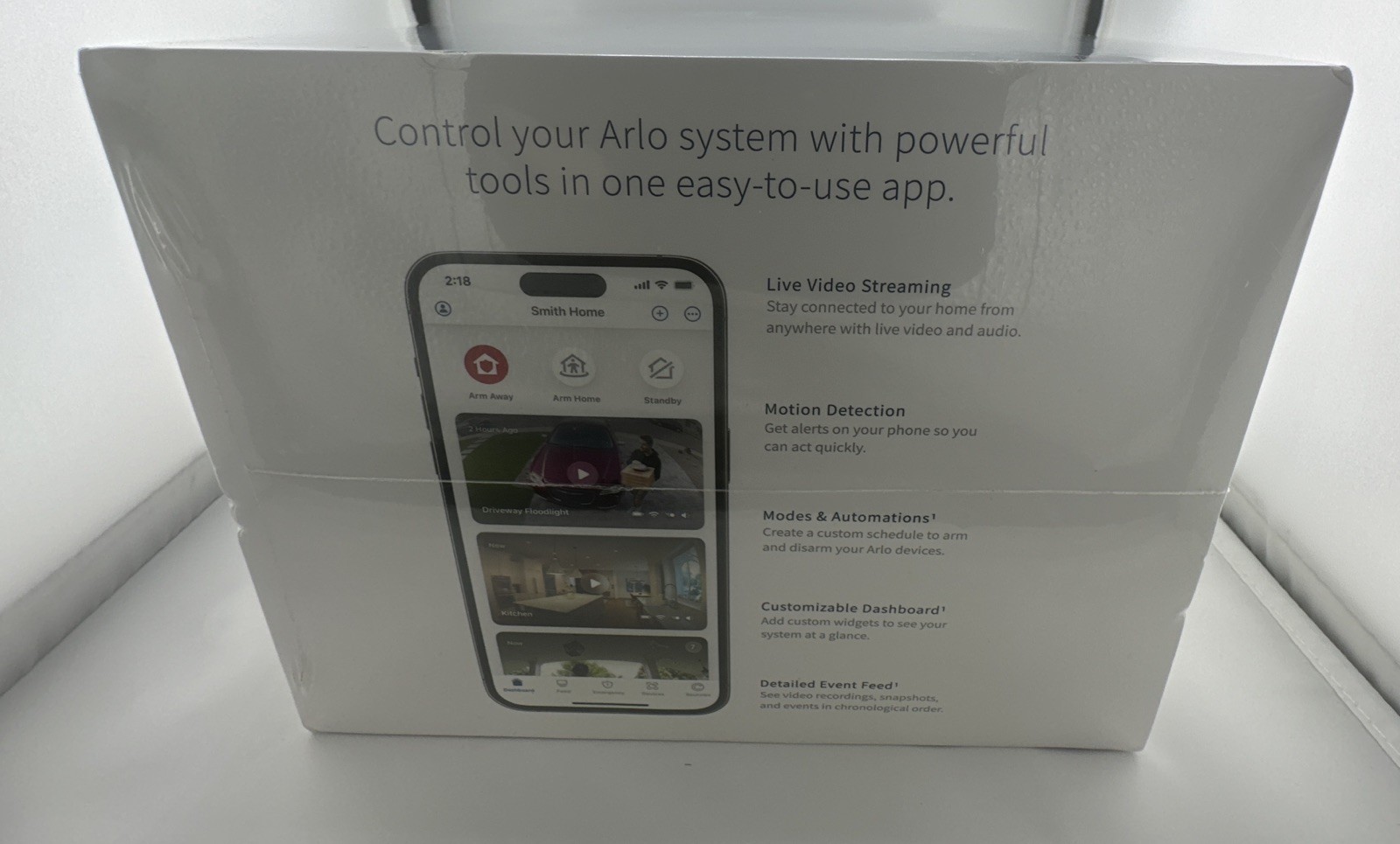 Arlo Pro 5S 2K Security Bundle with 3 Wireless Spotlight Cameras – White..