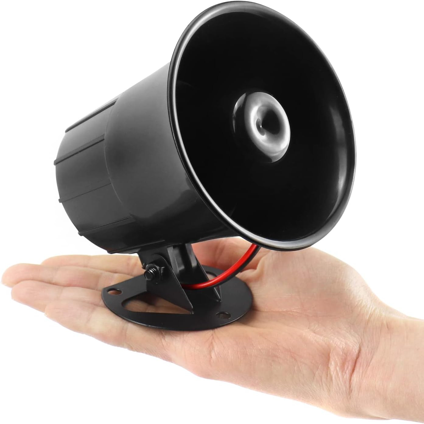 2Pack DC 12V Electric Siren Horn 110dB Loud Wired Alarm for Home Security System