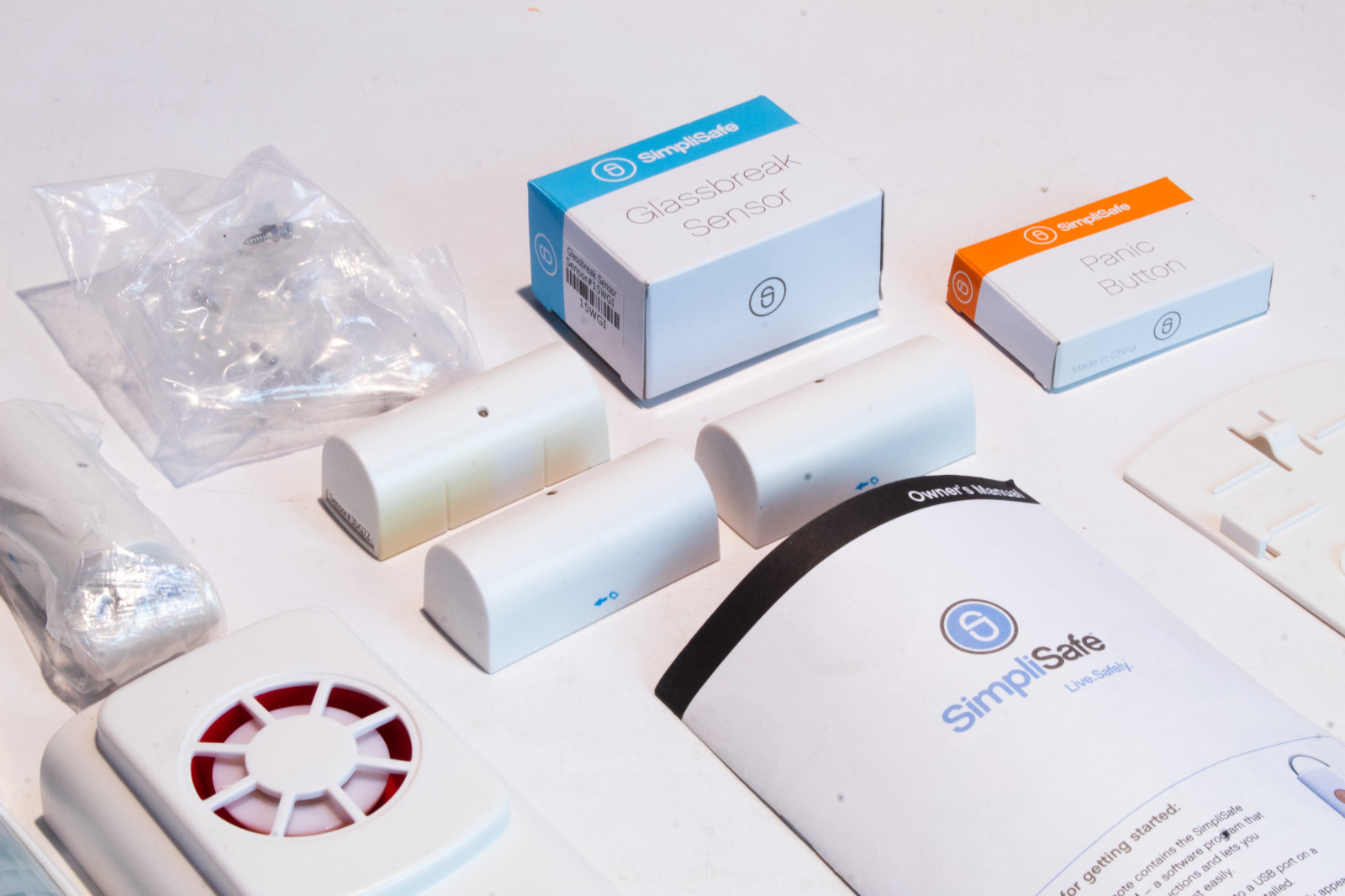 SimpliSafe Home Security Sensors Keypad Siren And More