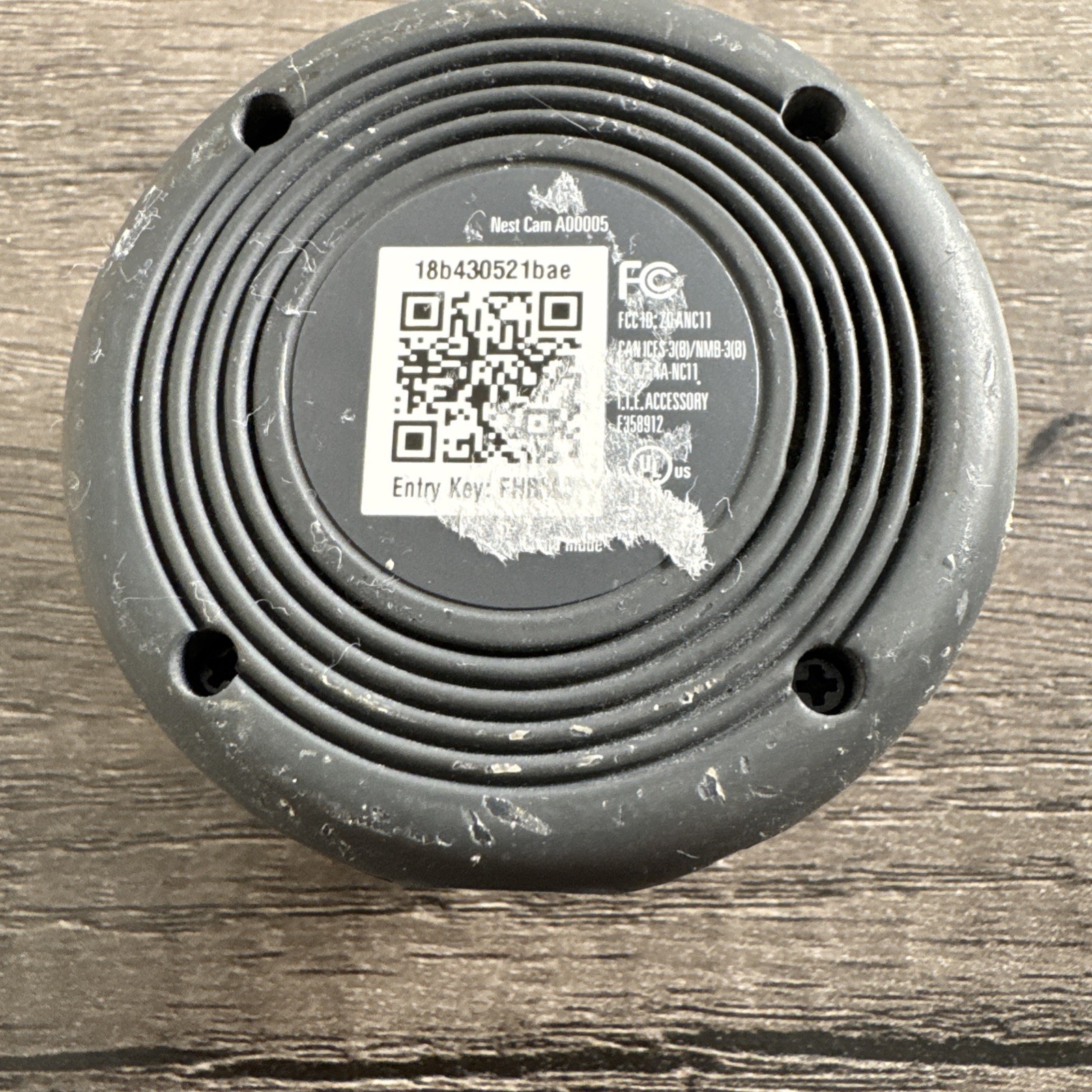 Nest Cam A00005 Security Camera
