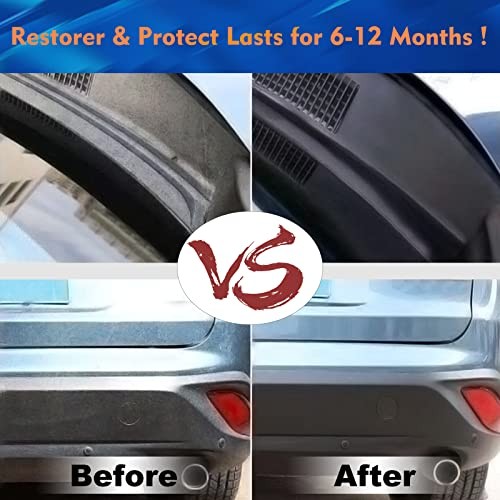 Plastic Outdoor Color Restorer for Cars 50ml, Ceramic Coating Trim Restores